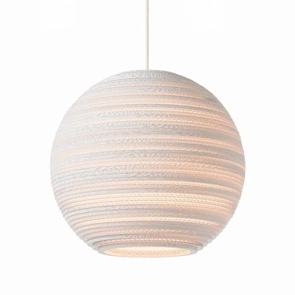 Graypants Scraplight Moon 14 Hvid – pendel — produktfoto