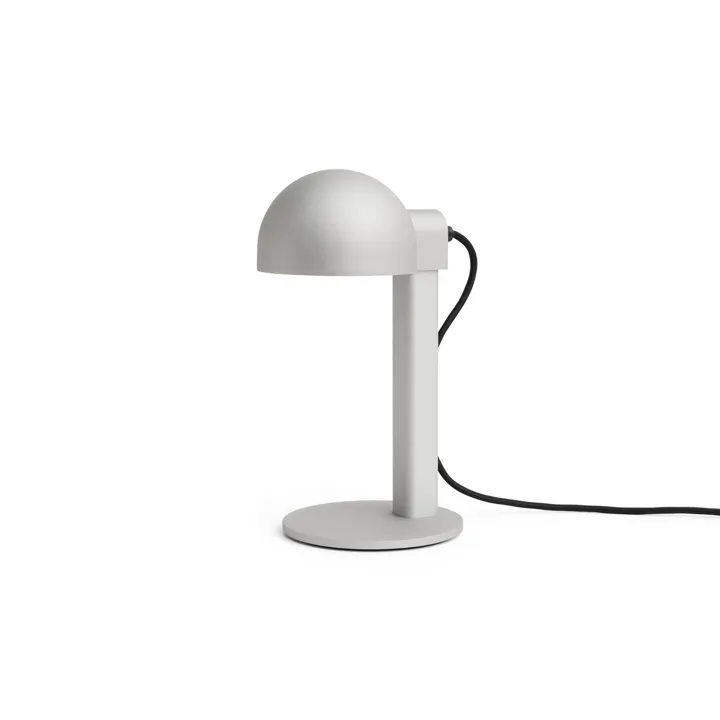 HAY Posto Silver Grey – transportabel bordlampe — produktfoto