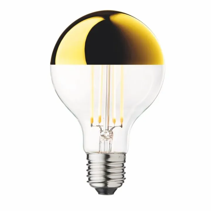 Design By Us Globe E27 Pære Ø8 Guld – pære — produktfoto