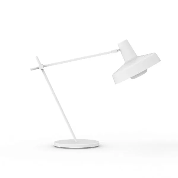 Grupa Arigato Kort Hvid – bordlampe — produktfoto