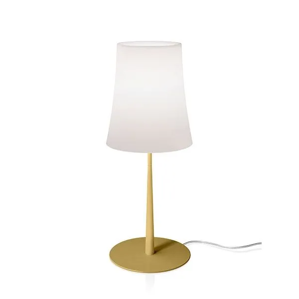 Foscarini Birdie Easy Grande Sand Gul – bordlampe — produktfoto