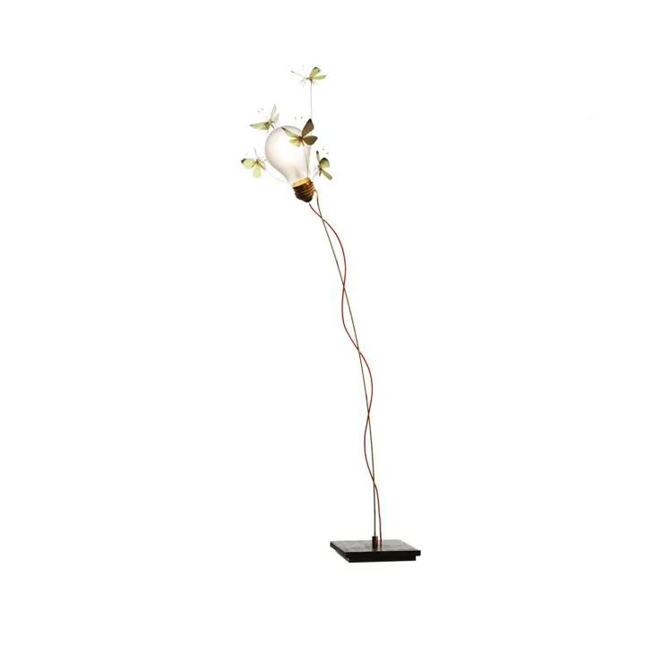 Ingo Maurer I Ricchi Poveri Five Butterflies Sort – gulvlampe — produktfoto