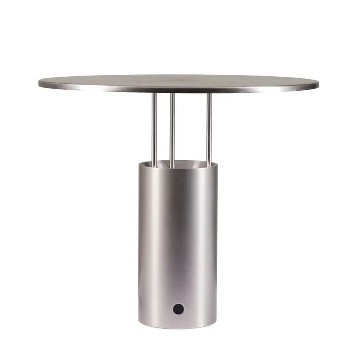 Piet Hein Tempel 280 Stål – bordlampe — produktfoto