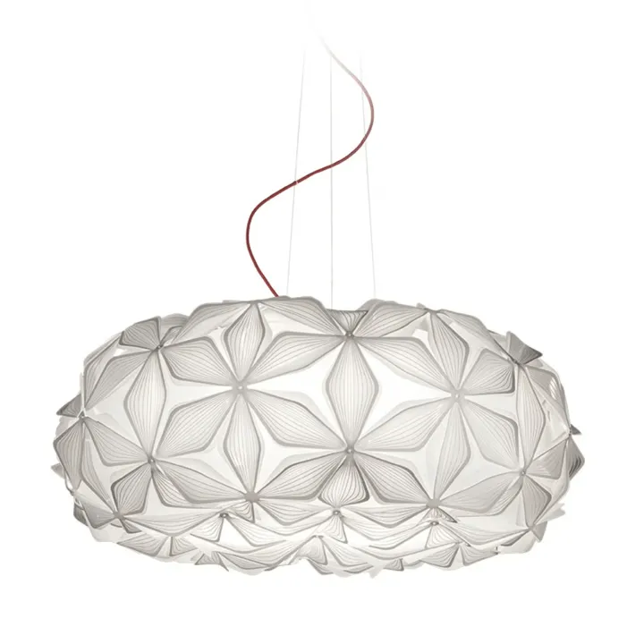 Slamp C'est La Vie Large - Hvid/Rød – pendel — produktfoto