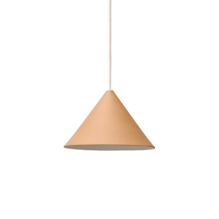 MOEBE Ceramic Cone Light Ochre – pendel — produktfoto