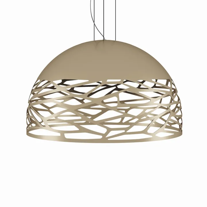 Lodes Kelly Dome Champagne Stor – pendel — produktfoto
