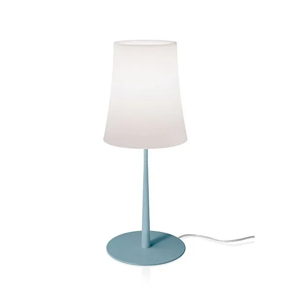 Foscarini Birdie Easy Grande Lys Blå – bordlampe — produktfoto
