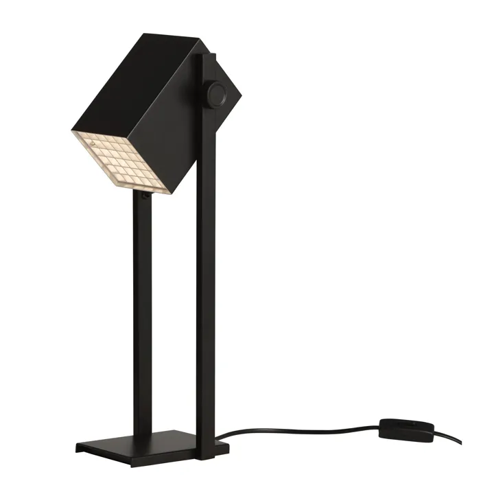 Frandsen BF Quadro Mat Sort – bordlampe — produktfoto