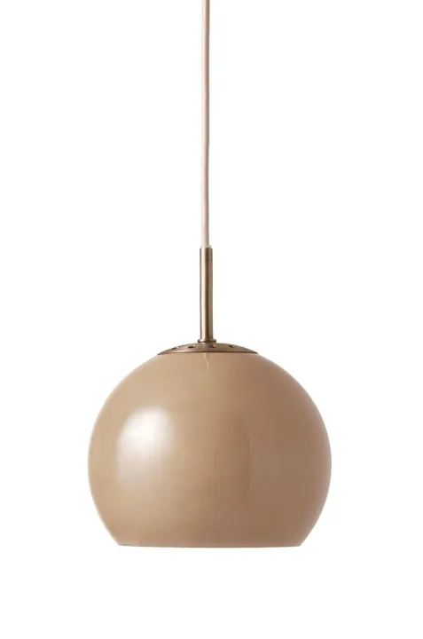 Frandsen Lighting Ball Glass Ø18, cappuccino – pendel — produktfoto