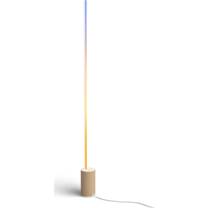 Philips Hue Signe Gradient , træ – gulvlampe — produktfoto