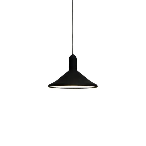 Established & Sons TORCH LIGHT S3 Cone Ø15 Sort – pendel — produktfoto