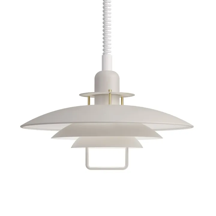 Belid Primus II Ø43 Sand/Messing – pendel — produktfoto