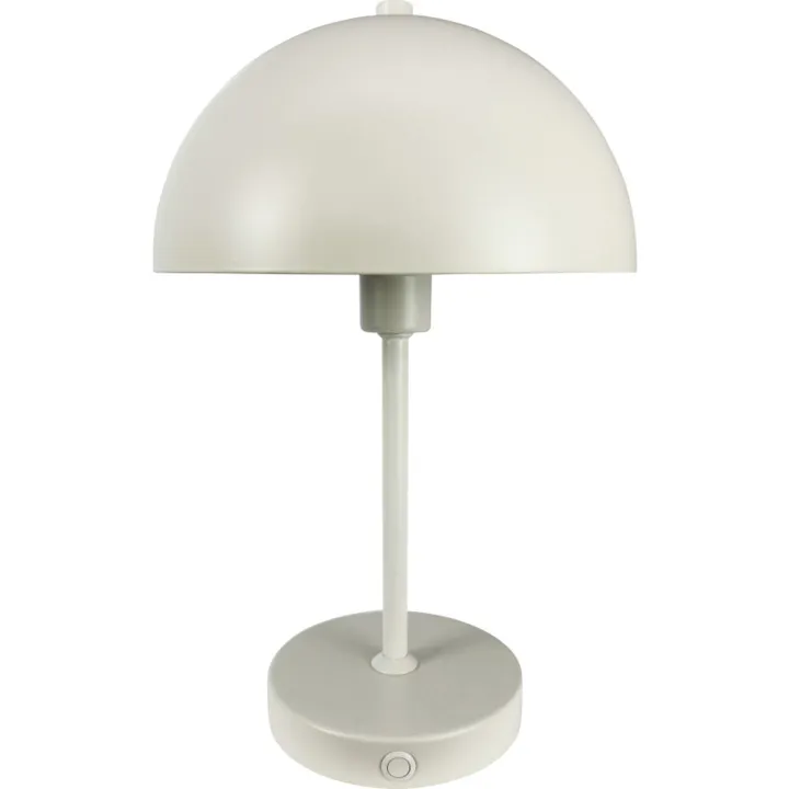 Dyberg Larsen Stockholm genopladelig , beige – bordlampe — produktfoto