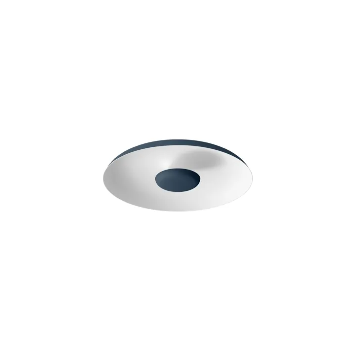 Linea Light collection Basin_S Ø48 Stålblå – loftlampe — produktfoto