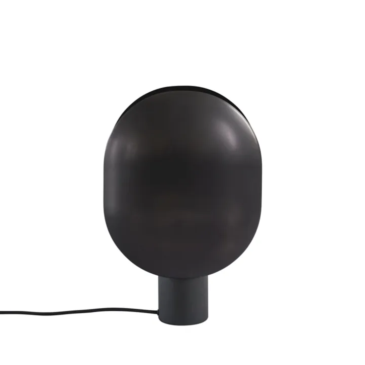 101 Copenhagen Clam Brændt Sort – bordlampe — produktfoto