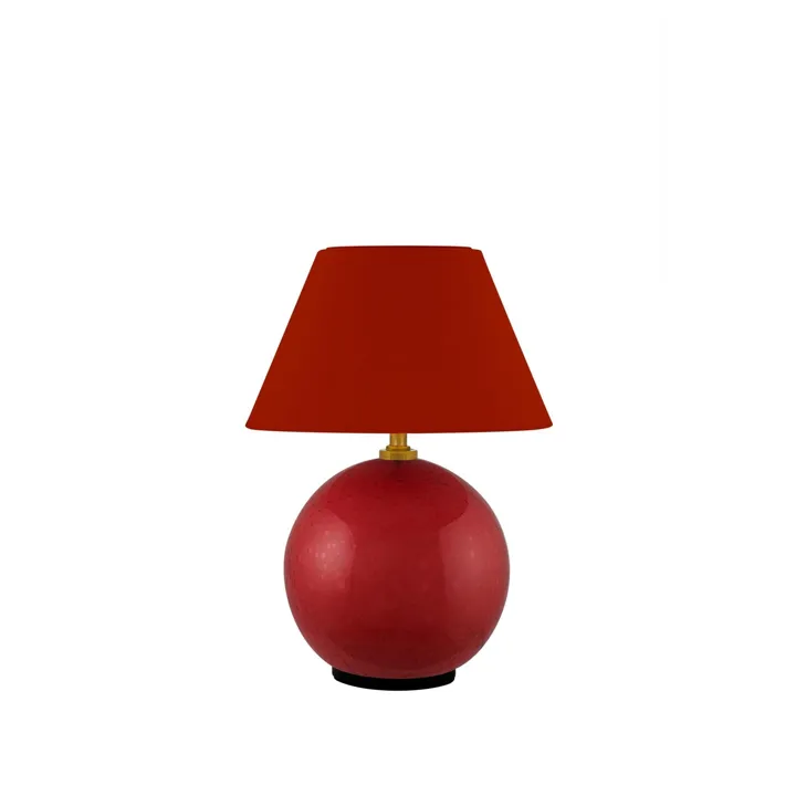 Globen Lighting Iris 16 Burgundy – transportabel bordlampe — produktfoto