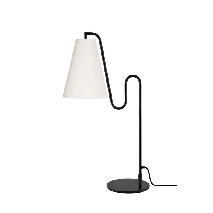 Globen Lighting Lou Hvid/Sort – bordlampe — produktfoto