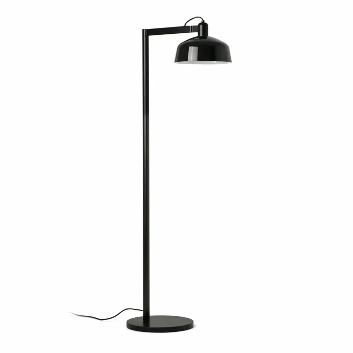 Faro TATAWIN Satin Sort/Sort – gulvlampe — produktfoto