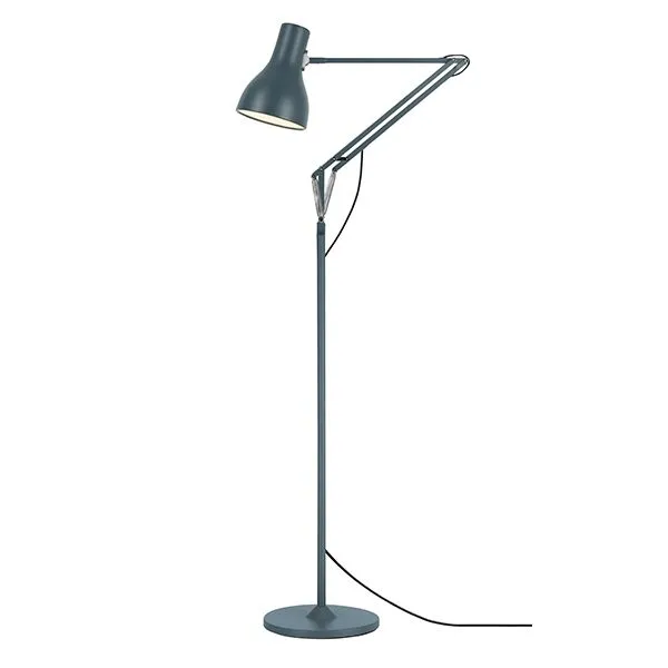 Anglepoise Type 75 Slate Grey – gulvlampe — produktfoto