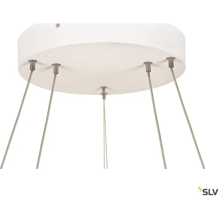 SLV One Double , hvid, Ø60 cm – pendel — produktfoto