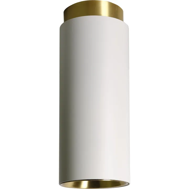 DCWéditions DCW Tobo C65 Hvid/Messing – loftlampe — produktfoto