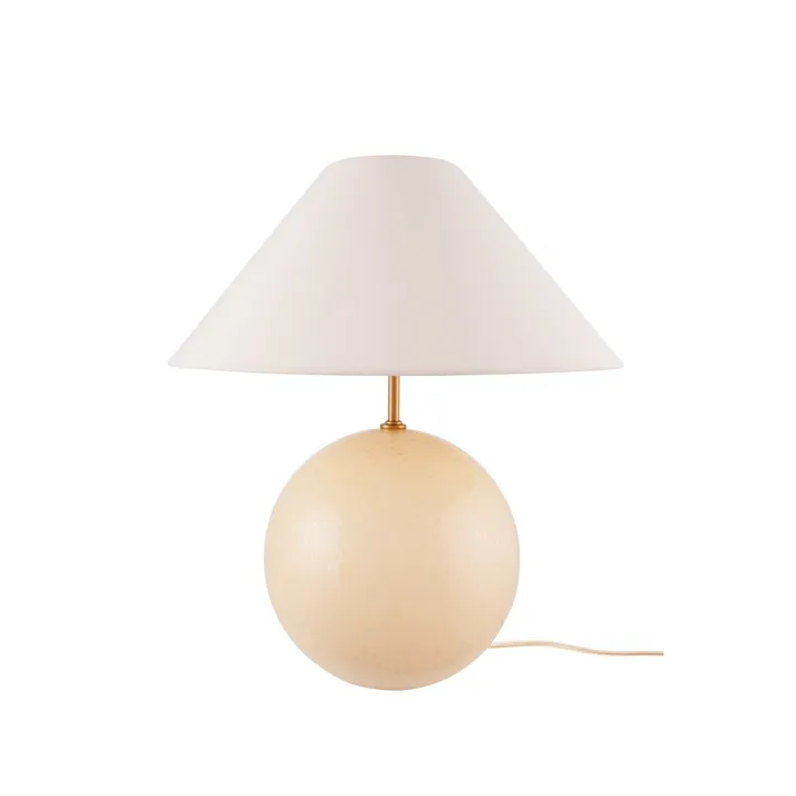 Globen Lighting Iris 45 Creme – bordlampe — produktfoto