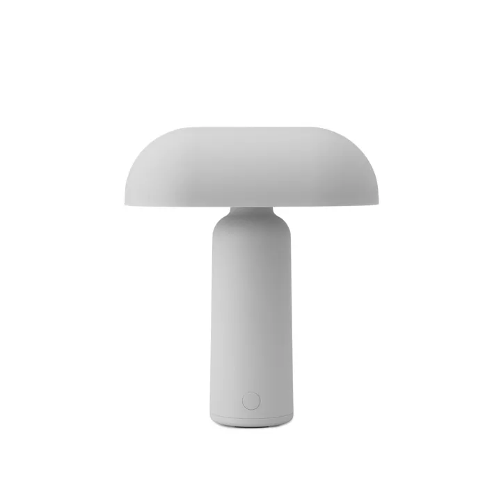 Normann Copenhagen Porta Grå – transportabel bordlampe — produktfoto