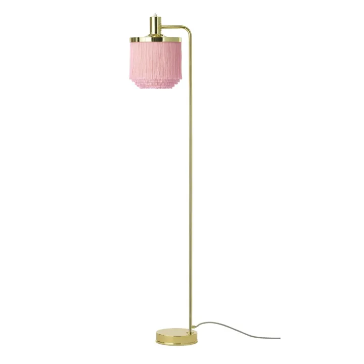 Warm Nordic Fringe Bleg Pink – gulvlampe — produktfoto