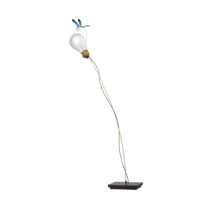 Ingo Maurer I Ricchi Poveri Bzzzz Blå – bordlampe — produktfoto
