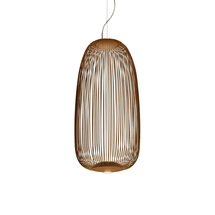 Foscarini Spokes 1 med LED Kobber – pendel — produktfoto