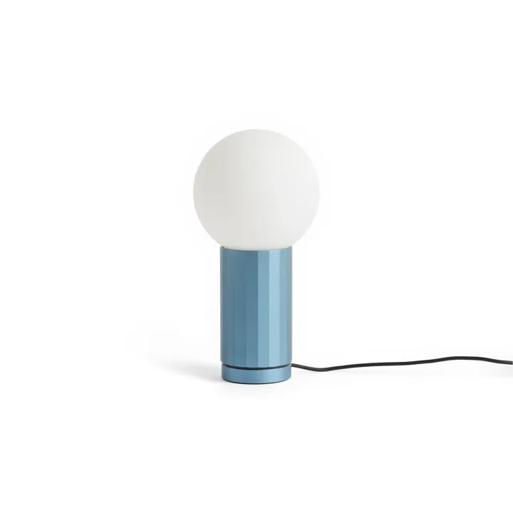 HAY Turn On Blå – bordlampe — produktfoto