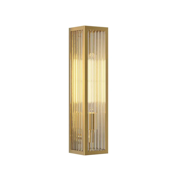 Astro Harvard Brushed Brass – væglampe — produktfoto