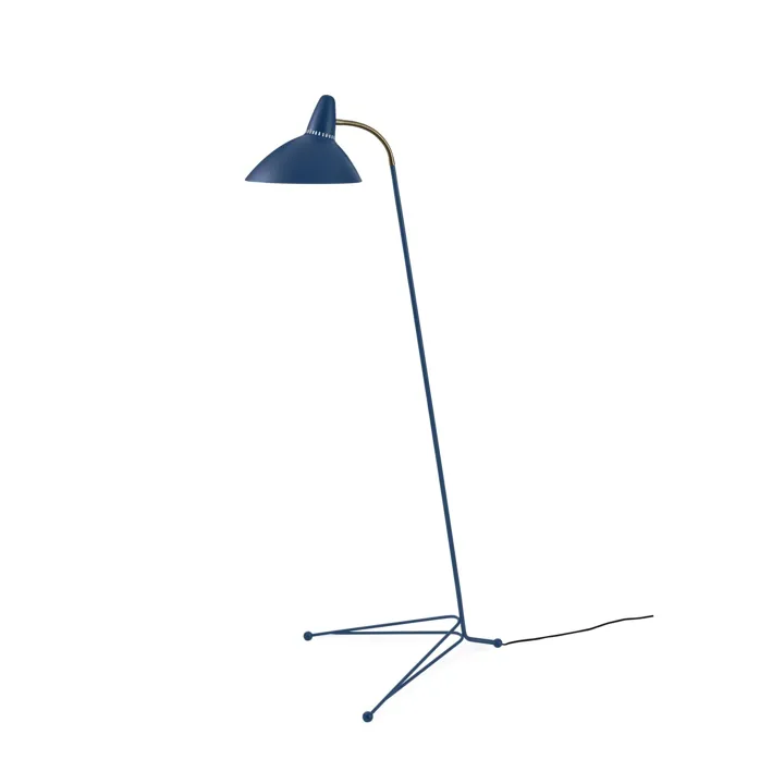 Warm Nordic Lightsome Azure Blå – gulvlampe — produktfoto