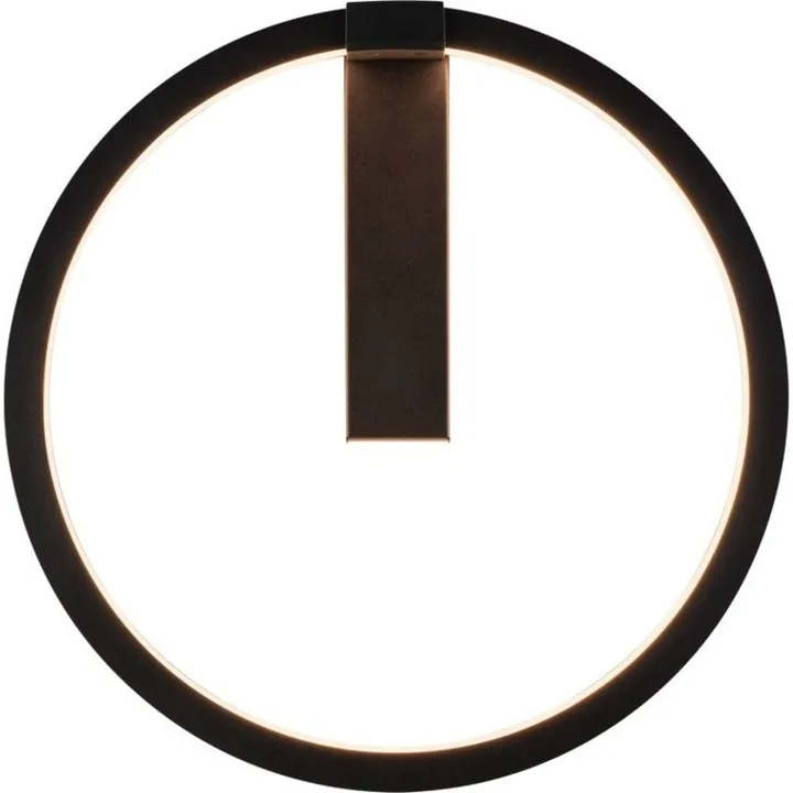 SLV One , sort, Ø40 cm – væglampe — produktfoto