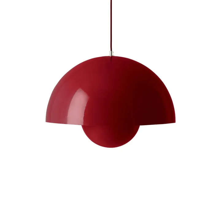 &Tradition Flowerpot VP2 Vermilion Red – pendel — produktfoto