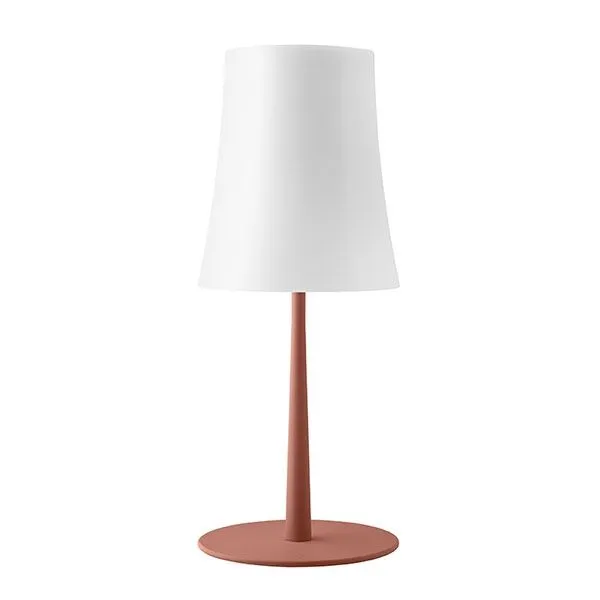 Foscarini Birdie Easy Rød & Opal – bordlampe — produktfoto