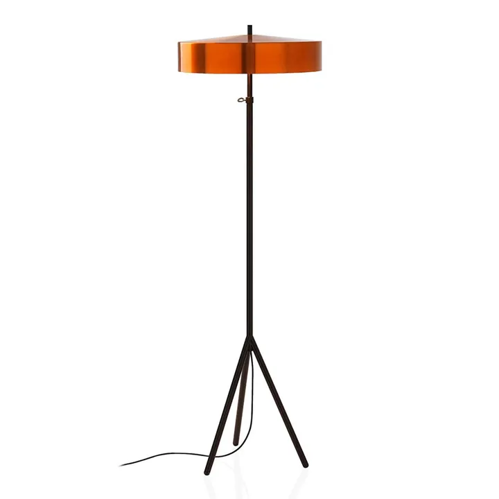 Bsweden Cymbal Kobber – gulvlampe — produktfoto