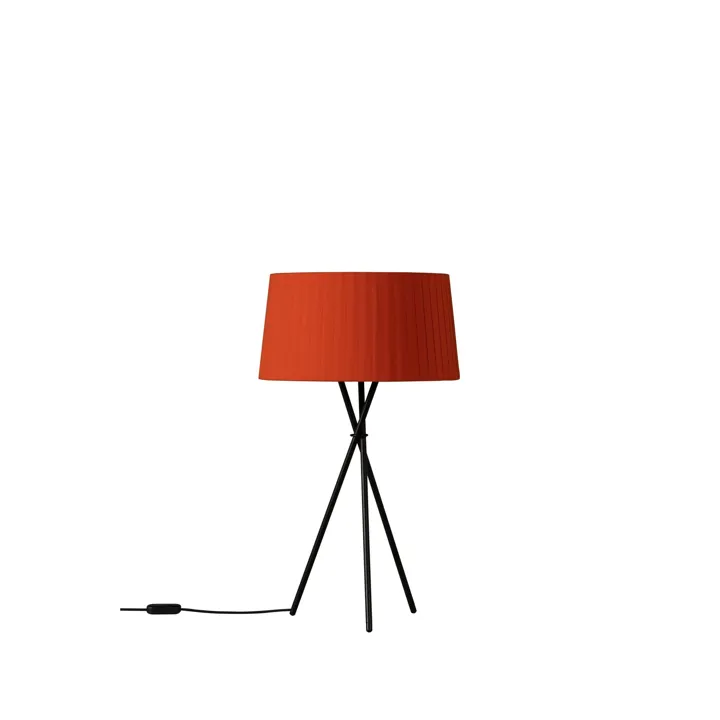 Santa & Cole Trípode G6 Red-amber – bordlampe — produktfoto