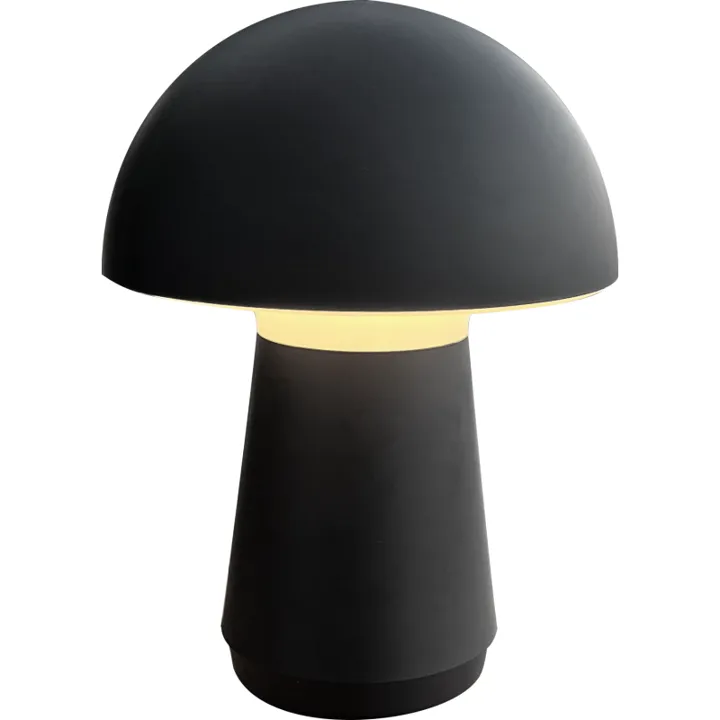 Veli Line genopladelig , sort – bordlampe — produktfoto