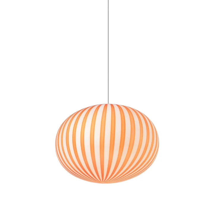 Established & Sons FILIGRANA LIGHT S4 Ellipse Ø45 - Red Canes – pendel — produktfoto