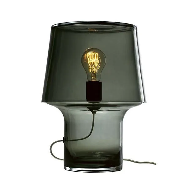 Muuto Cosy In Grey Transparent Grå – bordlampe — produktfoto