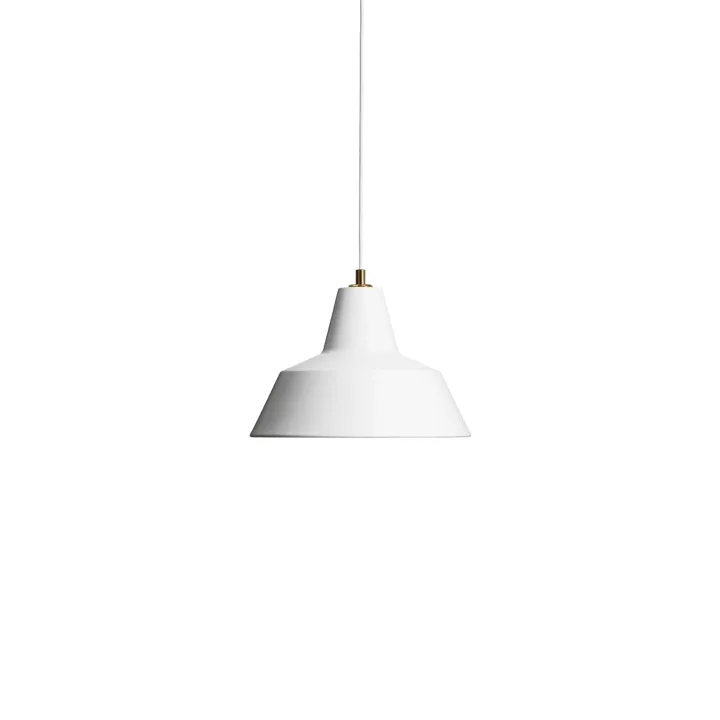Made By Hand Workshop W3 Mat Hvid – pendel — produktfoto
