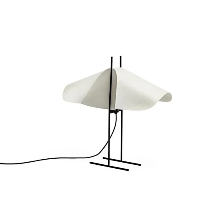 Motarasu Cho Hvid – gulvlampe — produktfoto