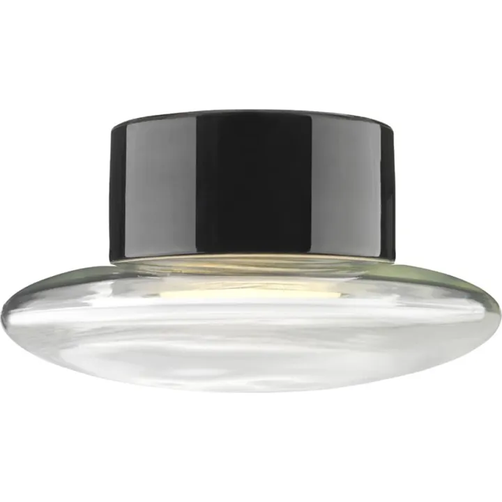Ifö Electric Ifö Cairo , Ø20 cm, sort/klar – loftlampe — produktfoto