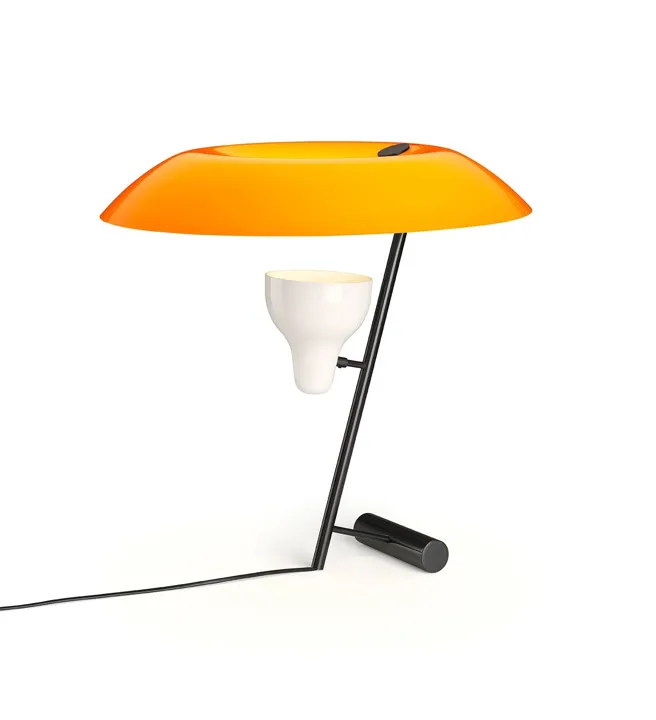 Astep Model 548 Mørk Messing/Orange – bordlampe — produktfoto