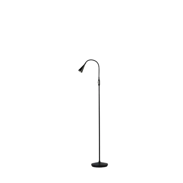 Belid Ledro Dæmpbar Sort – gulvlampe — produktfoto