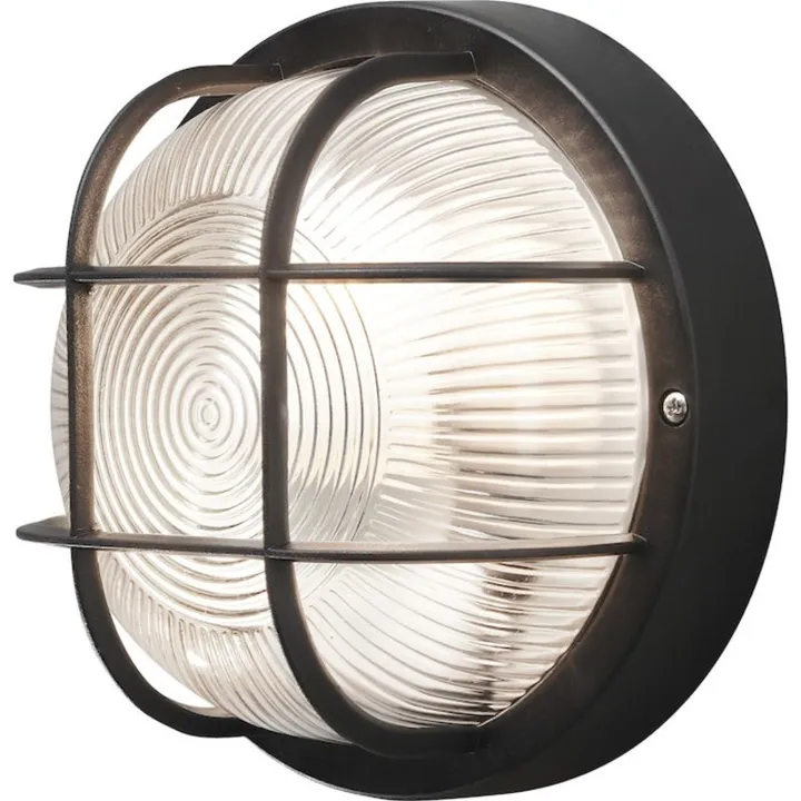 Konstsmide Mantova udendørs skotlampe, sort – udendørslampe — produktfoto