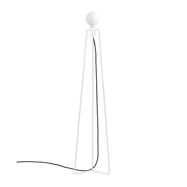 Grupa Model 3 Hvid/Sort – gulvlampe — produktfoto