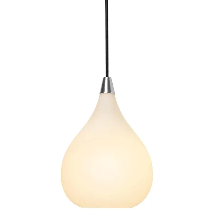 Halo Design Drops Ø17 Opal Glas / Aluminium – pendel — produktfoto