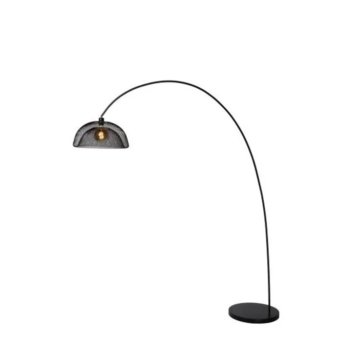 Lucide Mesh Sort – gulvlampe — produktfoto
